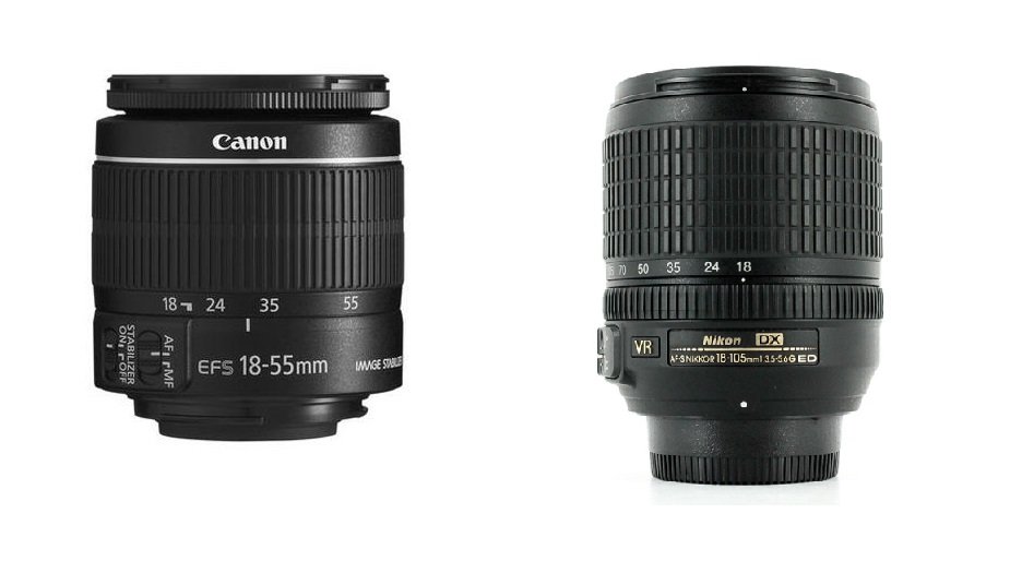 Canon and Nikon Lens
