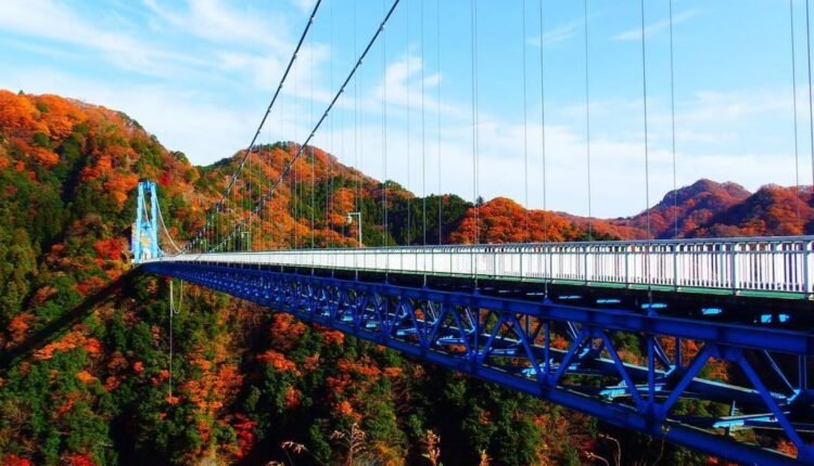 Japan Ibaraki Ryujin Bridge