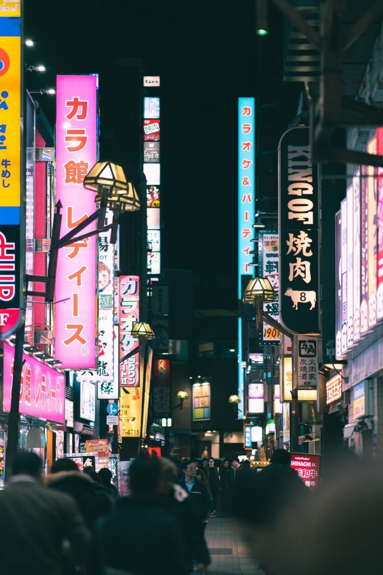 Japan Tokyo 004 Shinjuku Night Street   Japan Tokyo 004 Shinjuku Night Street