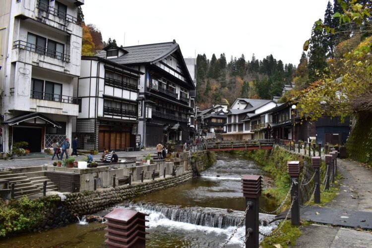 Japan Yamagata Ginzan Onsen   Japan Yamagata Ginzan Onsen